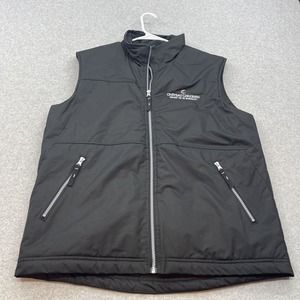 KARIBAN K659 Vest Mens Large Quilted Bodywarmer Chateau Carignan Bordeaux Winery